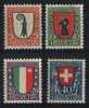 1923 COMPLETE SET PRO JUVENTUTE MNH ** - Unused Stamps