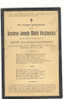 Doodsprentje - Faire-part De Décès- Gustave J-M Verplancke- BRUUGE 1897-ASSEBROUCK 1902(ch) - Andere & Zonder Classificatie