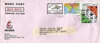 1624. Carta Correo Maritimo Shahjahanpur ( India)  1981. Sea Mail - Brieven En Documenten