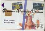 P-113 TARJETA DE ESPAÑA DE CENTRAL HISPANO DE TIRADA 5000  NUEVA-MINT - Privé-uitgaven