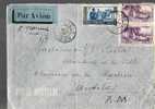 Gabon Lettre Avion Airmail Cover Brief Carta N'Djole 1 9 1938. - Storia Postale