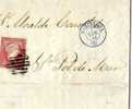 3538  Carta,  Entera   BARCELONA 1858, Cover, Lettre, ( Isabel Ll) - Covers & Documents