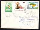 Romania 1990 , 3x Stamp On Cover "INCONU" Retur,sent To URSS !! - Lettres & Documents