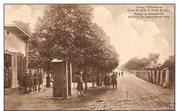 ELSENBORN-camp Militaire- Corps De Garde-wacht Bij Den Ingang- - Elsenborn (Kamp)