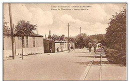 ELSENBORN-camp Militaire- Avenue Du Roi Albert-rails Du Tram - Elsenborn (camp)