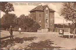 ELSENBORN-camp Militaire- Batiment D'administration-rails Du Tram - Elsenborn (camp)