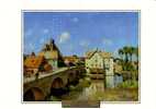 Reproduction De Le Pont De Moret, D'Alfred Sisley (avec Fiche Explicative) - Otros & Sin Clasificación