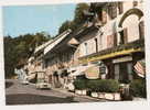 Alby-sur-Chéran (74) : Les Hôtels Dont Café Hôtel Restaurant Du Pont Neuf En GP Environ 1950 (animée, Voiture) . - Alby-sur-Cheran