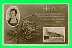 AYR, SCOTLAND - ROBERT BURNS & COTTAGE - CARD TRAVEL IN 1957 - HENDERSON´S REAL PHOTO - - Ayrshire