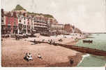 ROYAUME-UNI - ANGLETERRE - HASTINGS - CPA - N°2081 - The Beach And Castle Hill - Hastings - Hastings