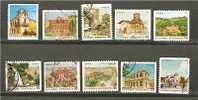 GREECE 1994 CAPITALS OF PREFECTURES IV HALF/PERF SET USED - Usati