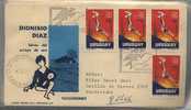 SOBRE PRIMER DIA FDC COVER Bird Flock Gull - Bandada Gaviotas - Emission Day 9 May 1972 - Seagulls