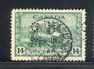 Canada Unitrade # O259 Used VF Ram Tank World War Ll. Montreal Place D'Armes 1944 CDS...(c14) - Perforadas