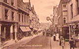 WINCHESTER HIGH STREET - C 1910 - Animated Street Scene - Hampshire - Winchester