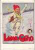 ILLUSTRATORE GIORGIO MUGGIANI-LANA GATTO BAMBINA NEVE 1933 -Pagina Da Rivista- - Moda