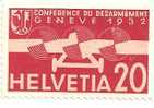 Suisse Poste Aérienne N°17 Oblitéré Conférence Du Désarmement - Used Stamps