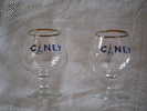 Lot De Deux Verres "CINEY" - Vasos