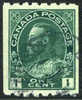 Canada #123 Used 1c George V Coil Of 1912 - Coil Stamps
