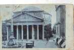 Z4200 Italy Lazio Roma Il Pantheon Circulated 1913 Bent - Panthéon