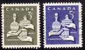 Canada 1965 N°Y.T. : 367 Et 368 Obl. - Gebruikt