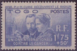 ⭐ Togo - YT N° 171 * - Neuf Avec Charnière - 1938 ⭐ - Unused Stamps