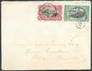 N°64/5 – 5 Cent. Vert Et 10 Cent. Carmin (timbres De Carnet), Obl. Sc BUTA S/petite Enveloppe Du 3 Sept. 1920 Vers St-Gi - Cartas & Documentos