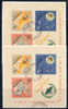 Burundi 1965, Coopération Internationale, Bf 9 Et 9A Oblitérés Sur Fragment De Lettre - Used Stamps