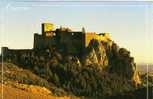 Vista Norte Del Castillo De LOARRE, ,( Huesca) ,   Atardecer , Post Card.,cartolina Postal - Huesca