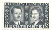 Liechtenstein N°188 Oblitéré Le Prince Et La Princesse - Oblitérés