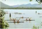 Kayak Rowing On China Postcard, 'West Lake Boating', C1980s/90s Vintage Postcard - Canottaggio
