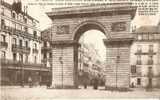 DIJON  (21) PORTE GUILLAUME . CAFE De La CONCORDE  . HOTEL DU NORD . Cachet Militaire Au Dos - Dijon