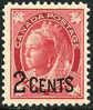 Canada 87 XF Mint Hinged Victoria From 1899 - Neufs
