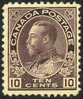 Canada 116 Mint Hinged 10c Plum George V From 1912 - Ongebruikt