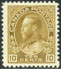 Canada 118 Mint Hinged 10c Bister Brown George V From 1925 - Nuovi