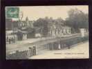 Gargan La Gare à Vol D'oiseau édit.moquet Portelance Passage à Niveau , Animée Belle Carte - Livry Gargan