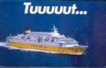 # GERMANY S73_92 Ferries 12 Gem 09.92 -bateau,boat- Tres Bon Etat - S-Series : Taquillas Con Publicidad De Terceros