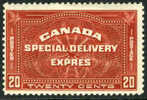 Canada E4 Mint Hinged 20c Special Delivery From 1930 - Express