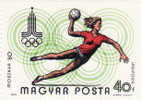 1980 Ungheria - Olimpiadi Di Mosca - Balonmano
