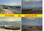 11 Etang De LEUCATE Cpm Couleur Multivues - Leucate