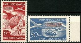 YUGOSLAVIA..1951..Michel # 666-667...MNH...MiCV - 80 Euro. - Ungebraucht