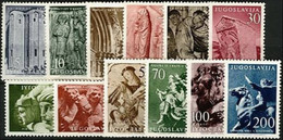 YUGOSLAVIA..1956..Michel # 776-787...MNH...MiCV - 140 Euro. - Nuevos