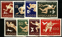 YUGOSLAVIA..1956..Michel # 804-811...MNH...MiCV - 150 Euro. - Ongebruikt