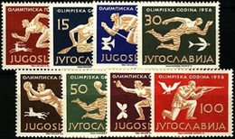 YUGOSLAVIA..1956..Michel # 804-811...MNH...MiCV - 150 Euro. - Neufs
