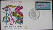1977 FRANCE FDC ART CENTER GEORGES POMPIDOU - Museen