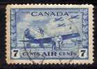 Canada 1942-1943 N°Y.T. : PA 7 Obl. - Posta Aerea