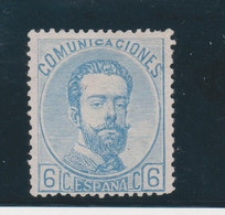 Amadeo 1872. 6 Ct NUEVO. MUY BONITO. 200 €. VER - Unused Stamps