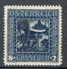 Austria 1926 Mi. 489 Type I  8 G + 2 (g) Nibelung Saga Sage MH - Unused Stamps