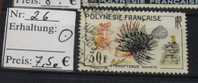 Polynesie Francaise Michel Nr: 26 O Used Gebraucht  Fish #4888 - Used Stamps