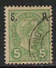Q292.-. LUXEMBURGO .-. 1895 .-. SCOTT #: O78 .-. USED-. OFFICIAL STAMP. - 1895 Adolphe Profil
