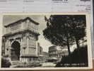 ROMA Colosseo E Arco Di Tito Piccola BN NV - Colosseum